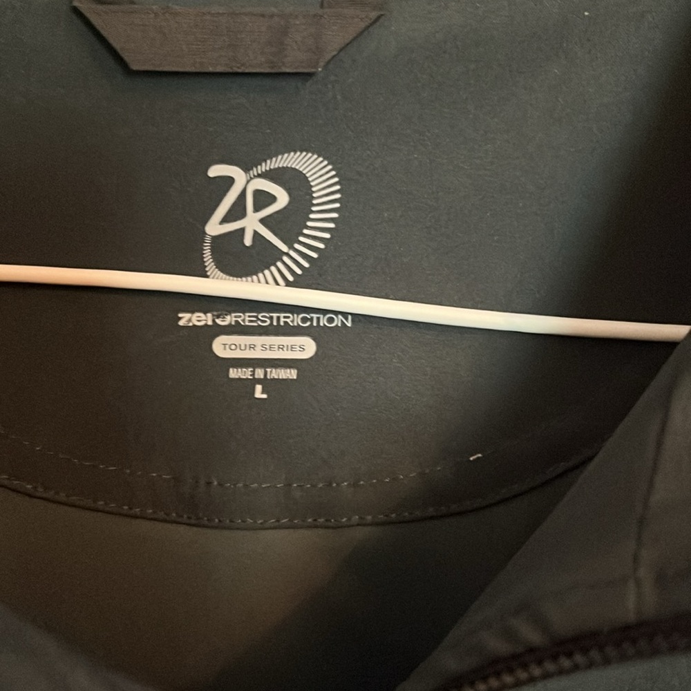 Zero Restriction Men’s Large Golf Windbreaker, Da… - image 2